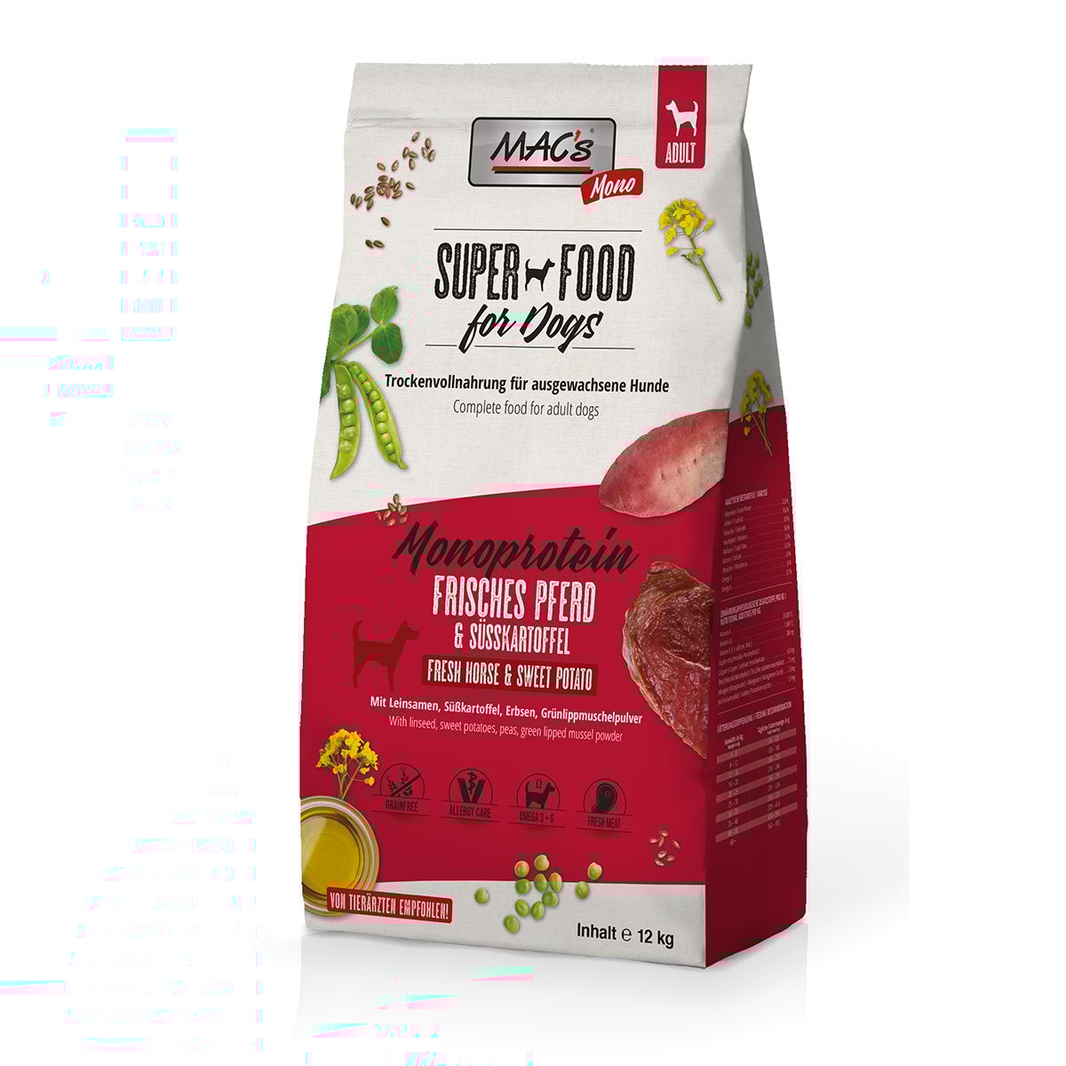 MAC's Dog Mono Pferd 12kg MAC's Dog Mono Pferd 12kg von MAC's Dog