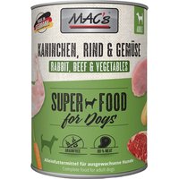 MAC's Adult 6 x 800 g - Kaninchen & Gemüse von MAC's