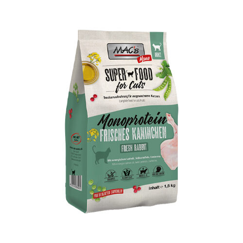 MAC's Adult Monoprotein Katzenfutter - Kaninchen - 300 g von MAC's