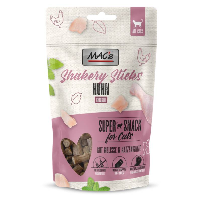 MAC's CAT Shakery Sticks - Huhn (50 g) von MAC's