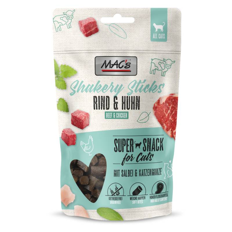 MAC's CAT Shakery Sticks - Rind (50 g) von MAC's