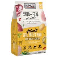 MAC's Cat Adult Trockenfutter Ente, Pute & Huhn 7 kg MAC's Cat Adult Trockenfutter Ente, Pute & Huhn 7 kg von MAC's