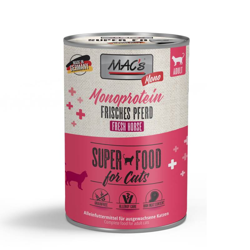 MAC's Cat Mono 6 x 400 g - Pferd MAC's Cat Mono 6 x 400 g - Pferd von MAC's
