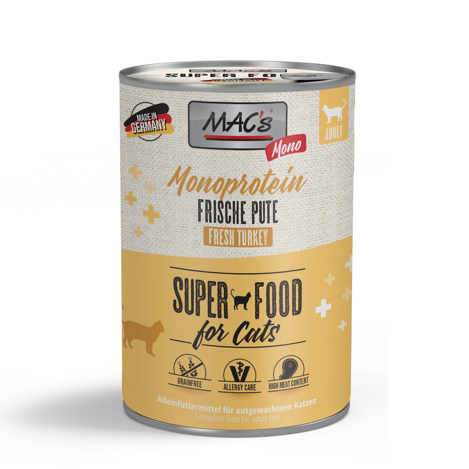 MAC's Cat Mono 6 x 400 g - Pute von MAC's