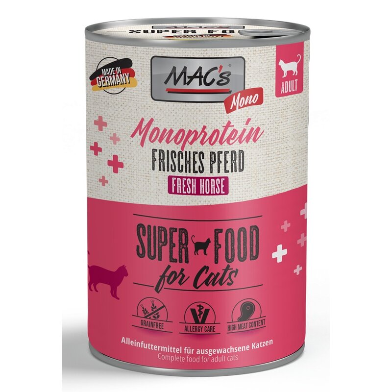 MAC's Cat Mono Pferd 400 g (9,22 € pro 1 kg) von MAC's