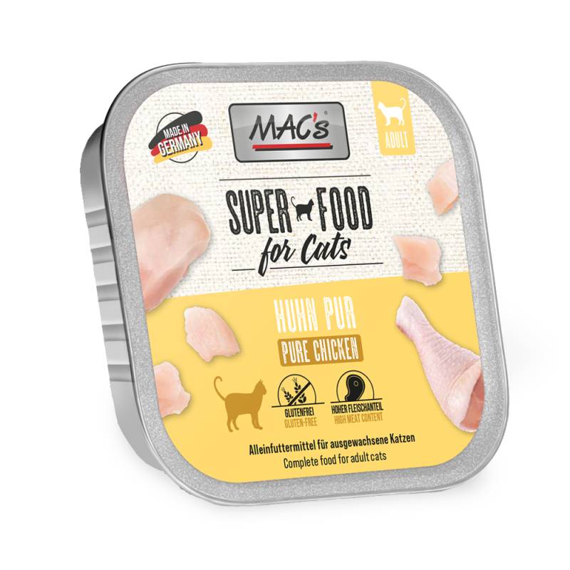 MAC's Cat Schale 16 x 100 g - Huhn Pur von MAC's
