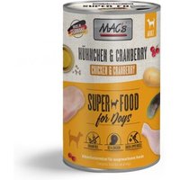 MAC's Nassfutter Hund Adult Hühnchen & Cranberry 6x800 g von MAC's
