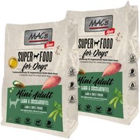 MAC's Dog Mono Mini Adult Trockenfutter Lamm und Süßkartoffel 2x7 kg von MAC's