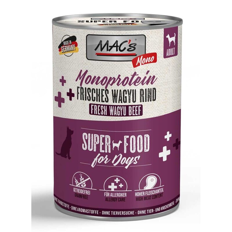 MAC's Dog Mono Wagyu Rind 400 g (6,72 € pro 1 kg) von MAC's
