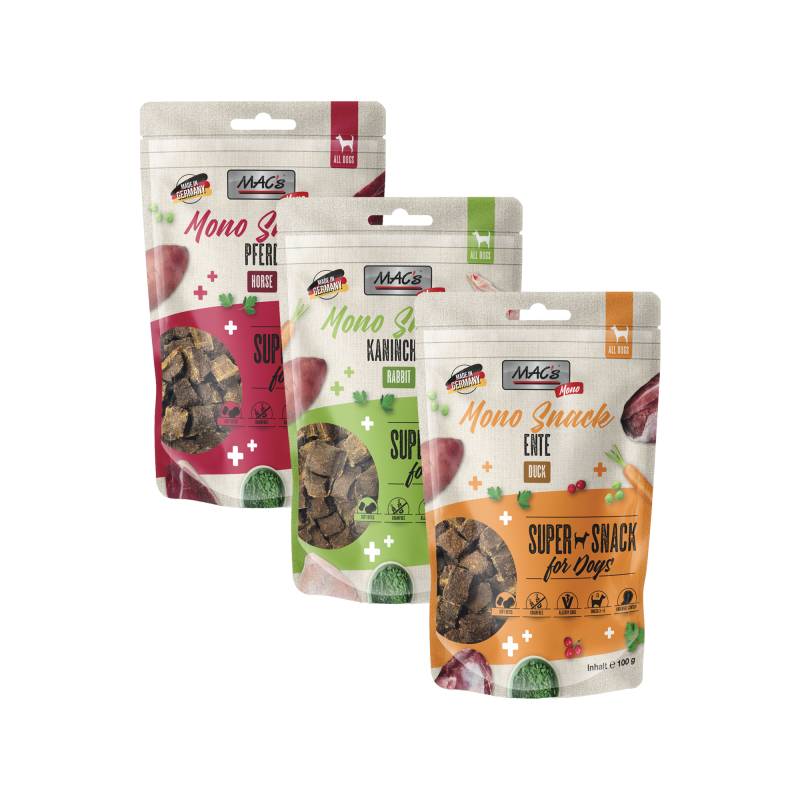 MAC's Dog Snack Monoprotein - Ente - 100 g MAC's Dog Snack Monoprotein - Ente - 100 g von MAC's