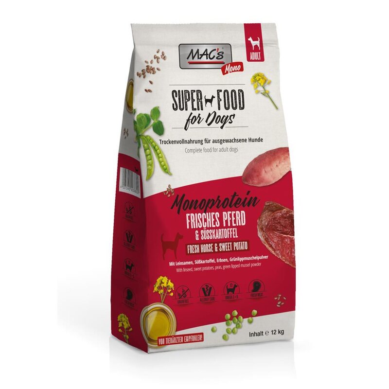 MAC's Mono Pferd 3 kg (Verpackung beschädigt) (6,65 € pro 1 kg) von MAC's