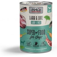 MAC's Nassfutter Hund Adult Lamm und Ente 6x400 g MAC's Nassfutter Hund Adult Lamm und Ente 6x400 g von MAC's