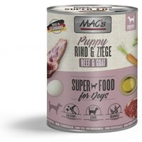 MAC's Nassfutter Hund Puppy Rind und Ziege 6x800 g MAC's Nassfutter Hund Puppy Rind und Ziege 6x800 g von MAC's