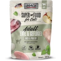 MAC's Nassfutter Katze Adult Ente und Geflügel 6x300 g von MAC's