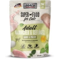 MAC's Nassfutter Katze Adult Kaninchen und Geflügel 6x300 g MAC's Nassfutter Katze Adult Kaninchen und Geflügel 6x300 g von MAC's