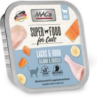 MAC's Nassfutter Katze Adult Lachs und Hühnchen 64x100 g von MAC's