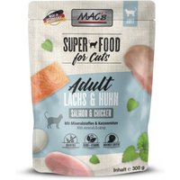 MAC's Nassfutter Katze Adult Lachs und Huhn 6x300 g von MAC's