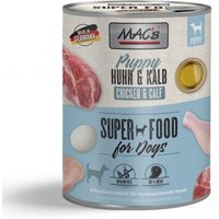 MAC's Puppy Huhn & Kalb 6x400g von MAC's