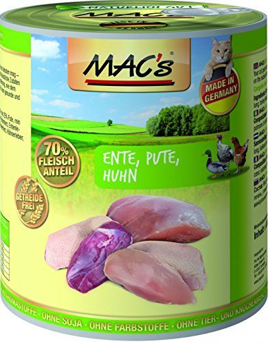MACs | Ente, Pute, Huhn | 6 x 800 g von MAC's