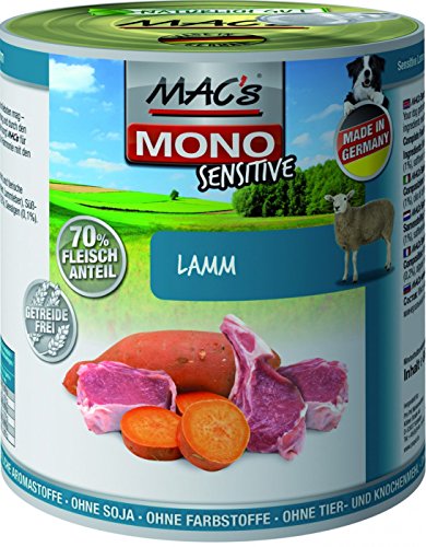 MAC's Dog Mono frisches Lamm (getreidefrei) 6 x 800 g von MAC's