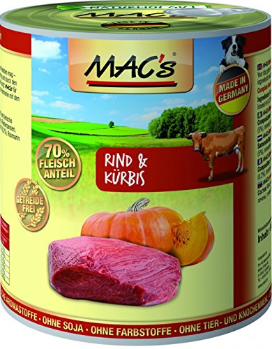 MACs | Rind & Kürbis | 6 x 800 g von MAC's