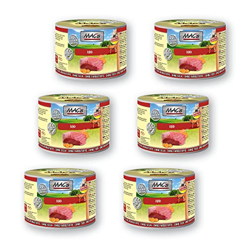 Mac's Cat Katzenfutter Rind Nassfutter Dosen 6x200g getreidefrei Mac's Cat Katzenfutter Rind Nassfutter Dosen 6x200g getreidefrei von MAC's