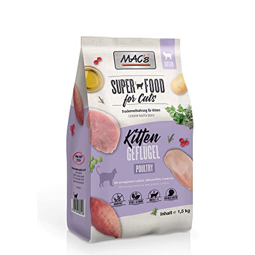 Mac's Katzenfutter getreidefrei Kitten, 1.5 kg von MAC's