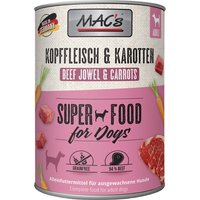 Sparpaket MAC's Adult 12 x 800 g - Kopffleisch & Karotten von MAC's