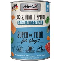 Sparpaket MAC's Adult 24 x 800 g - Lachs, Rind & Spinat von MAC's