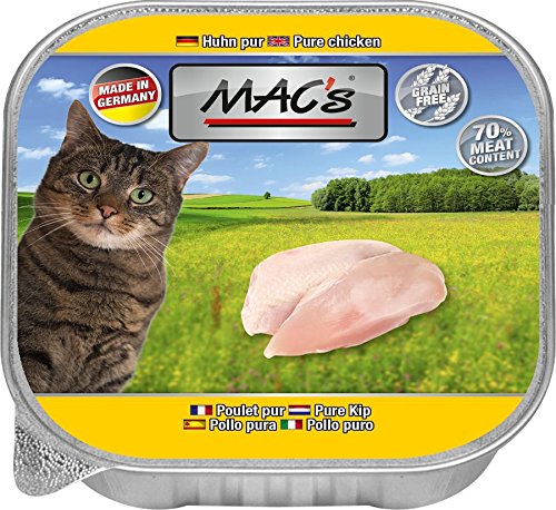 MACs Cat Huhn Pur | 16x 85g Katzennassfutter von MACs