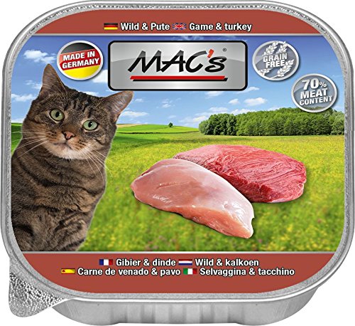 MACs Cat Wild & Pute | 16x 85g Katzennassfutter von MAC's