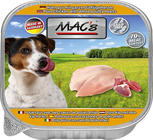 MACs Dog Puppy Huhn & Kalb | 6X 200g Hundefutter von MAC's