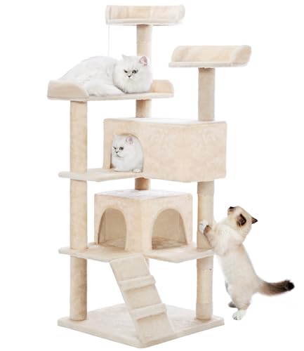 Made4Pets Katzenturm für Indoor Katze, Katzenbaum Katzenhaus Katze Cando Gelb Weiß Made4Pets Katzenturm für Indoor Katze, Katzenbaum Katzenhaus Katze Cando Gelb Weiß von MADE 4 PETS