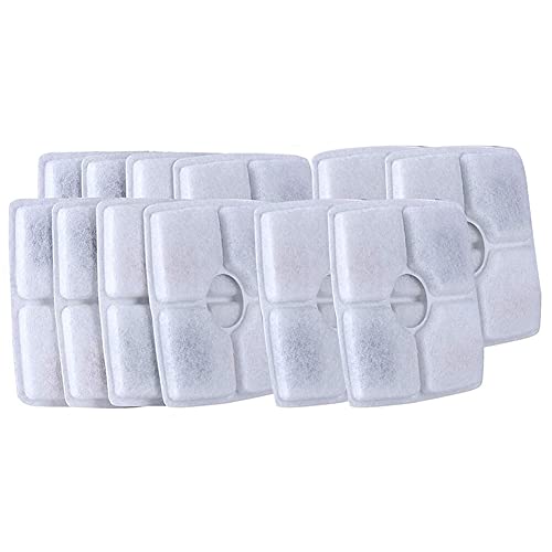 MADOC Wasserspender Filter für Hunde und Katzen, 12 Stück, 4 Filterelemente, geeignet für quadratischen Wasserspender MADOC Wasserspender Filter für Hunde und Katzen, 12 Stück, 4 Filterelemente, geeignet für quadratischen Wasserspender von MADOC