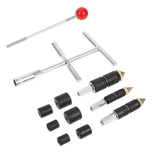 MAGICLULU 1 Satz Reparaturwerkzeuge für Wasserleitungen Wasserstopper Sanitärwerkzeuge für professionelle Klempner Rohrbefestigungswerkzeuge Wasserstoppnadel Kupfer Silver von MAGICLULU