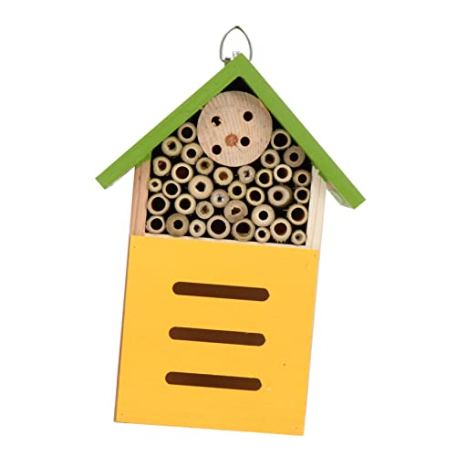 MAGICLULU 1 Stück Insektenbienennest insektenhäuser insektenhitel Garden Decor gartendekofiguren maurerbienen Hotel Biene Outdoor- vogelhaus bemaltes Bienenhaus aus Holz Eisen MAGICLULU 1 Stück Insektenbienennest insektenhäuser insektenhitel Garden Decor gartendekofiguren maurerbienen Hotel Biene Outdoor- vogelhaus bemaltes Bienenhaus aus Holz Eisen von MAGICLULU
