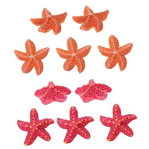MAGICLULU 10stücke Imitierte Seesterne Mikrolandschafts -seesterne Meerestier-schmuck Lebendige Aquarium- Harzmaterial Ornament Für Heim Oder Büro Schreibtischdekoration MAGICLULU 10stücke Imitierte Seesterne Mikrolandschafts -seesterne Meerestier-schmuck Lebendige Aquarium- Harzmaterial Ornament Für Heim Oder Büro Schreibtischdekoration von MAGICLULU
