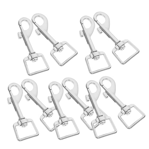 MAGICLULU 10stücke Karabinerhaken Für Hundeleine Federschnallenclips Drehhaken Verbindungshalsband Für Haustierleinen Metallkarabinerhaken Zum Befestigen Halsbändern MAGICLULU 10stücke Karabinerhaken Für Hundeleine Federschnallenclips Drehhaken Verbindungshalsband Für Haustierleinen Metallkarabinerhaken Zum Befestigen Halsbändern von MAGICLULU