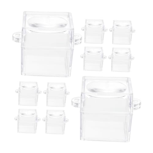 MAGICLULU 12Stücke Vergrößerungsboxen Für Insektenbeobachtung Transparente Lupenbox Für Außenbereich Für Naturerkundung Spielerisches Lernen Bei Kindern von MAGICLULU