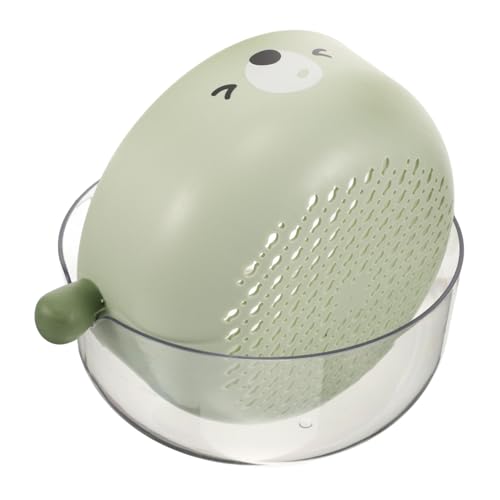 MAGICLULU 2 1 Zweilagiges Gemüsebecken Obstwaschmaschine Gemüsereinigerschüssel Siebkorb Korb Zum Waschen Von Gemüse Schüssel Zum Waschen Von Obst Pasta Colander Das Haustier Green von MAGICLULU
