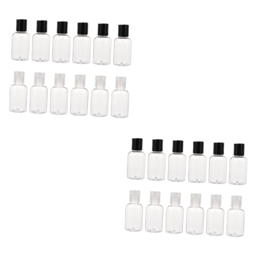 MAGICLULU 24 STK Flaschen Reisebehälter Reinigungsshampoo Pp Shampoo in Reisegröße Nachfüllbare Flüssigkeitsbehälter Abdichtung Leicht Glas Flasche Verschließen Weiß Lotion Flasche Haustier MAGICLULU 24 STK Flaschen Reisebehälter Reinigungsshampoo Pp Shampoo in Reisegröße Nachfüllbare Flüssigkeitsbehälter Abdichtung Leicht Glas Flasche Verschließen Weiß Lotion Flasche Haustier von MAGICLULU
