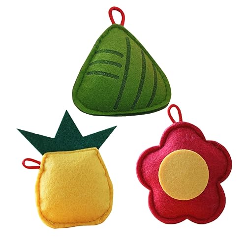 MAGICLULU Spielzeug-Set 3-teilig Filzspielzeug Haustierspielzeug Baby Katzenspielzeug Kauspielzeug Beißspielzeug Für Katzen Spaß Spielzeit MAGICLULU Spielzeug-Set 3-teilig Filzspielzeug Haustierspielzeug Baby Katzenspielzeug Kauspielzeug Beißspielzeug Für Katzen Spaß Spielzeit von MAGICLULU