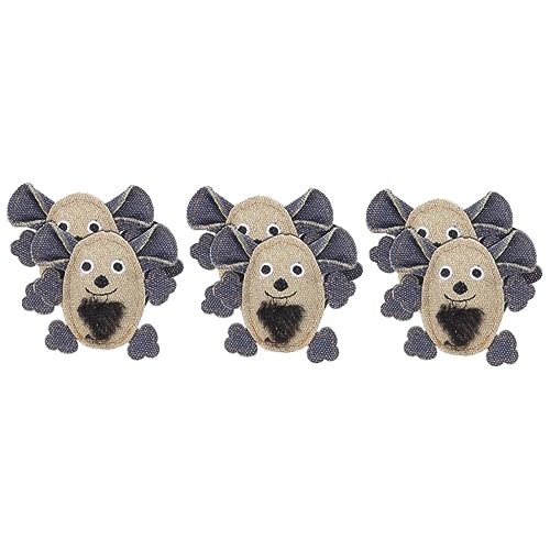 MAGICLULU 3er-Sets Spielzeugmäuse für Katzen Kätzchen Spielzeug Lustig und Heimtierbedarf 2 Stück X 3 von MAGICLULU
