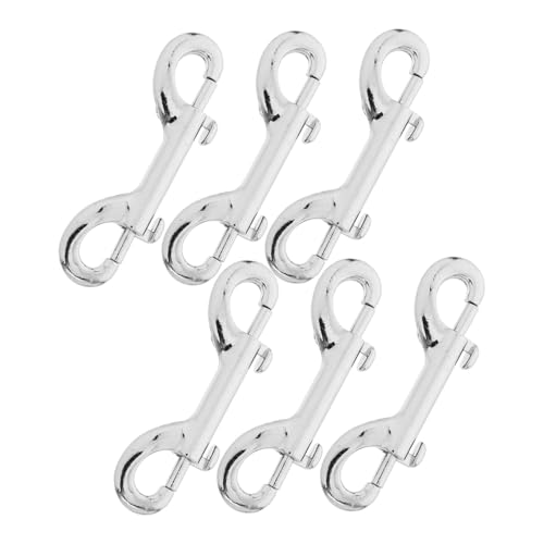 MAGICLULU 6Stücke Doppelendige Karabinerhaken Drehbare Hundeleine für Große Robust Langlebig für Gassigehen Reisen MAGICLULU 6Stücke Doppelendige Karabinerhaken Drehbare Hundeleine für Große Robust Langlebig für Gassigehen Reisen von MAGICLULU