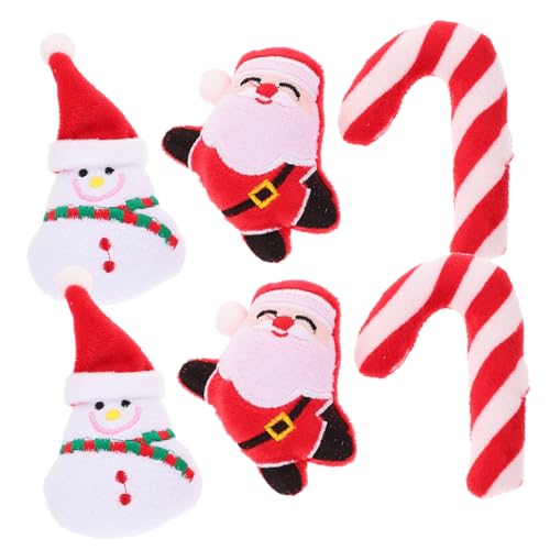MAGICLULU 6st Katze Plüschtier Cartoon-förmiges Weihnachtsspielzeug Aus Zuckerstangen Weihnachtskatzenspielzeug Katzenspielzeug Für Wohnungskatzen Kratzspielzeug Für Katzen Die Katze Sauber MAGICLULU 6st Katze Plüschtier Cartoon-förmiges Weihnachtsspielzeug Aus Zuckerstangen Weihnachtskatzenspielzeug Katzenspielzeug Für Wohnungskatzen Kratzspielzeug Für Katzen Die Katze Sauber von MAGICLULU