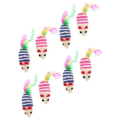 MAGICLULU Spielzeug Für Kätzchen Von Mäusen Spielzeug Interaktives Katzenspielzeug Sisal Keine Bohrer Fördern Sie Das Gesundheitsglück Der Katze MAGICLULU Spielzeug Für Kätzchen Von Mäusen Spielzeug Interaktives Katzenspielzeug Sisal Keine Bohrer Fördern Sie Das Gesundheitsglück Der Katze von MAGICLULU