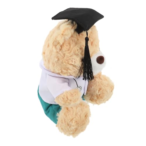 MAGICLULU Doktorbär Kuscheltier Medizinisches Abschlussgeschenk Plüsch Doktorbär Spielzeug Kindergarten Abschlussbär Weiches Plüschtier Puppe Abschlusssaison Bär von MAGICLULU