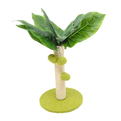 MAGICLULU Katzenkratzbaum Für Hauskatzen Vertikaler Kratzbaum Verschleißfest Jute Bezaubernder Baum Bequem Sicher von MAGICLULU