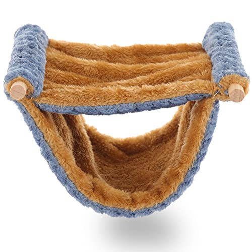 MAGICLULU Entzückende Chinchilla-hängematte Meerschweinchenbett Hamster-zubehör Warm Und Bequem Für Haustiere L von MAGICLULU