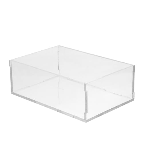 MAGICLULU Hamster Sand Bad Container Kalt Pad Acryl Hamster Badezimmer Sand Bad Box von MAGICLULU